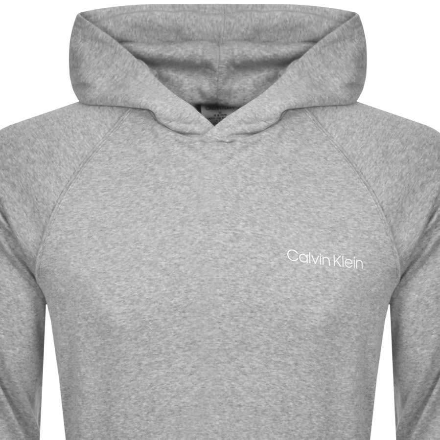 Alternative Image for ProductCalvin Klein Lounge Logo Hoodie Grey2